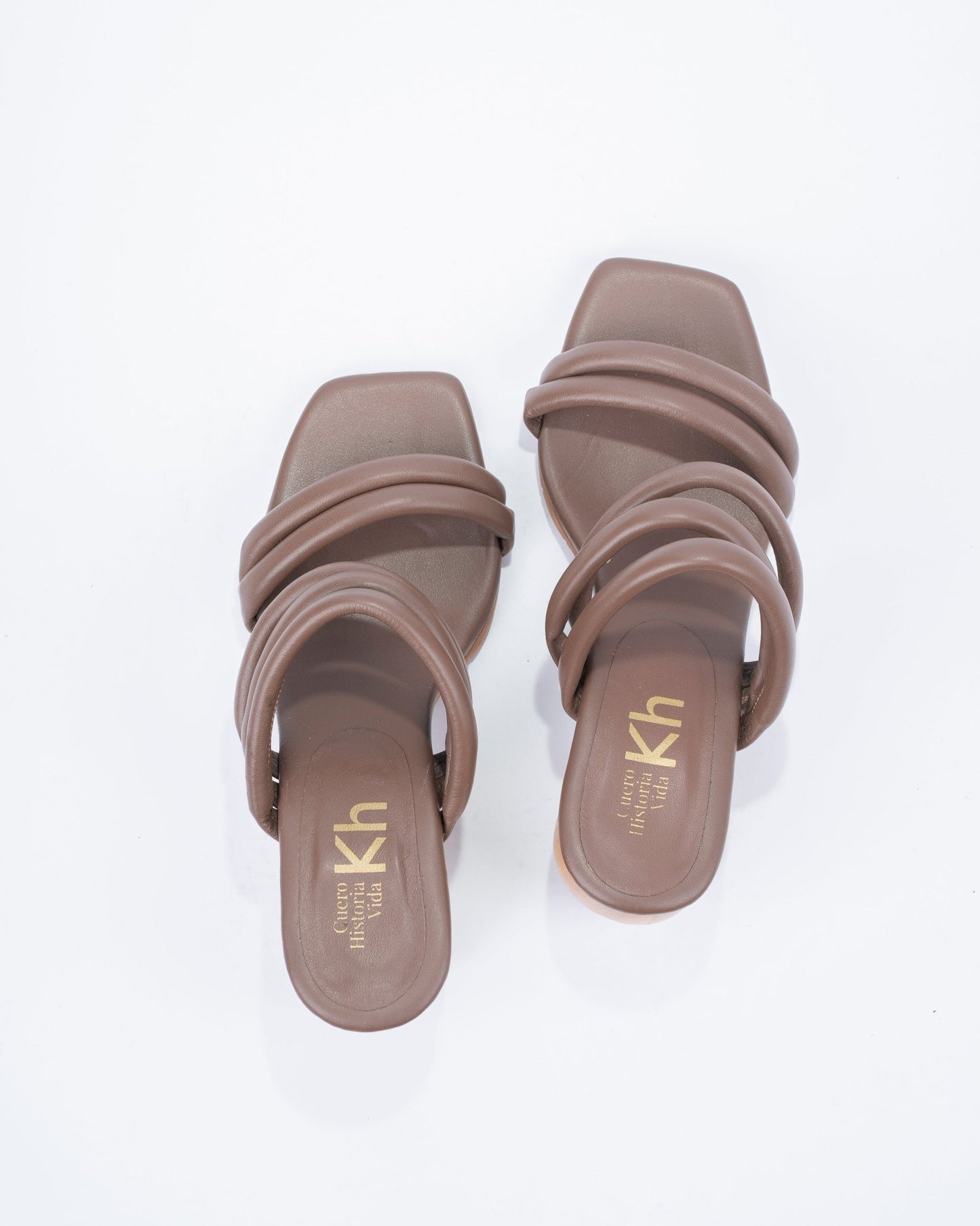 Sandalia Ana Moka - Khala Design | Bolsos y zapatos en cuero para mujer