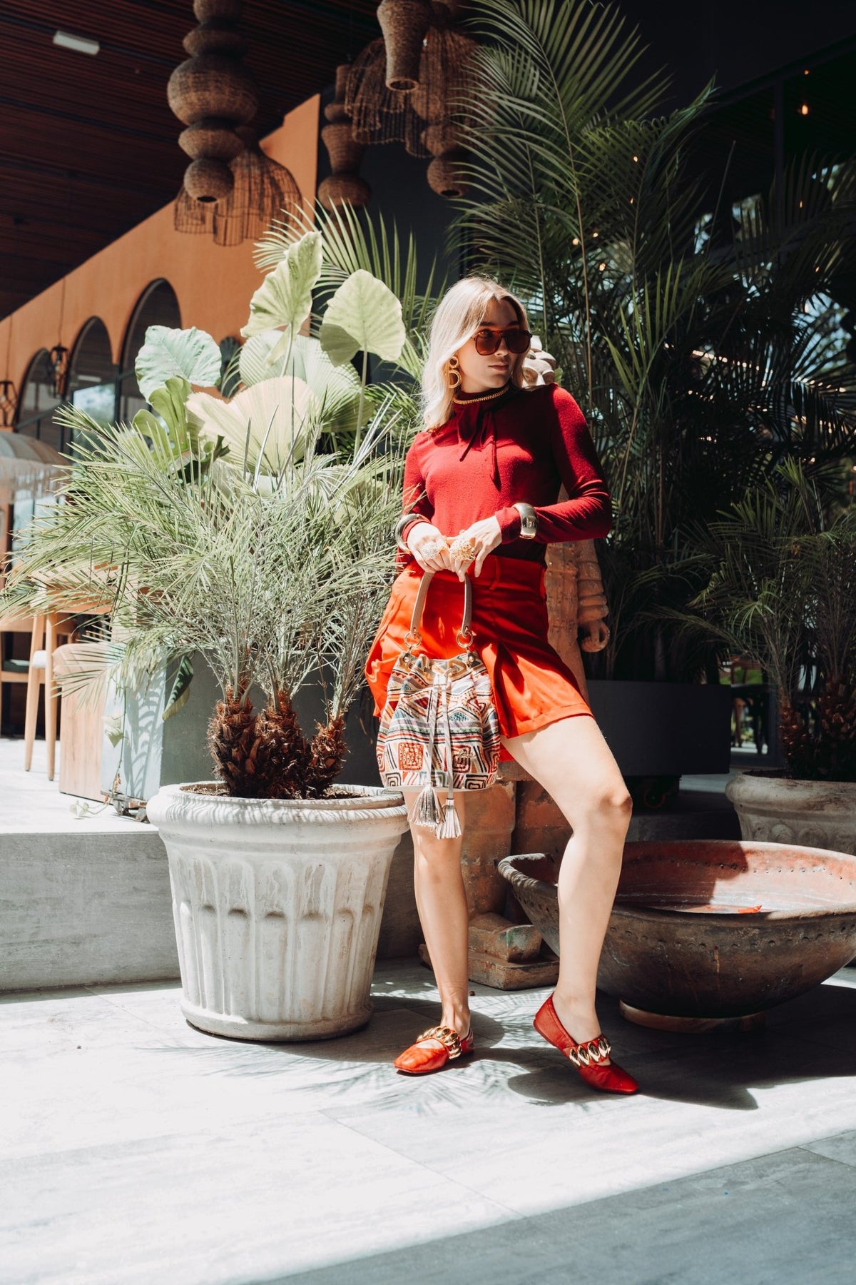 Baleta Alma Roja - Khala Design | Bolsos y zapatos en cuero para mujer