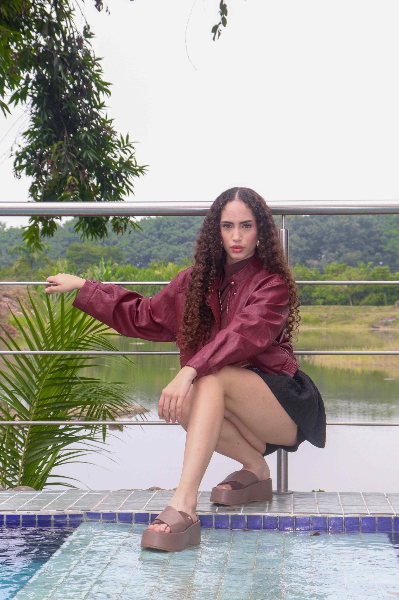 Plataforma Abril - Khala Design | Bolsos y zapatos en cuero para mujer