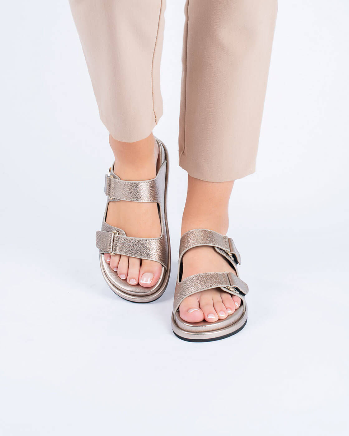 Sandalia Selene Bronce