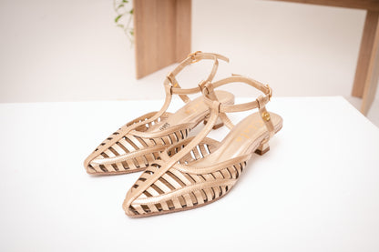 Estileto Siena Cut-Out Dorado