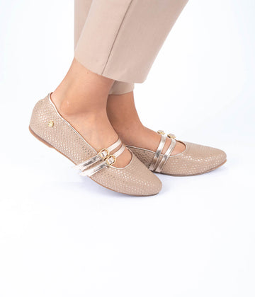 BALETA MARY JANE TAUPE
