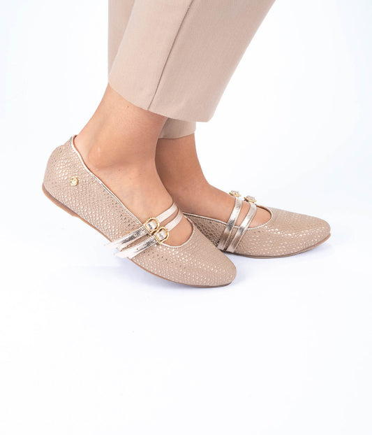 BALETA MARY JANE TAUPE