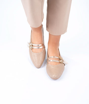 BALETA MARY JANE TAUPE