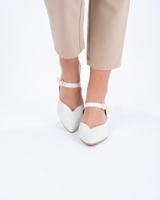Estileto Aura Natural - Khala Design | Bolsos y zapatos en cuero para mujer
