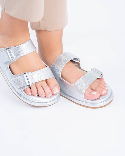 Sandalia Selene Plateada