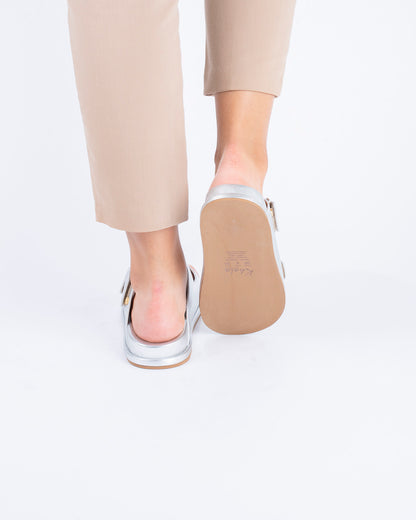 Sandalia Selene Plateada