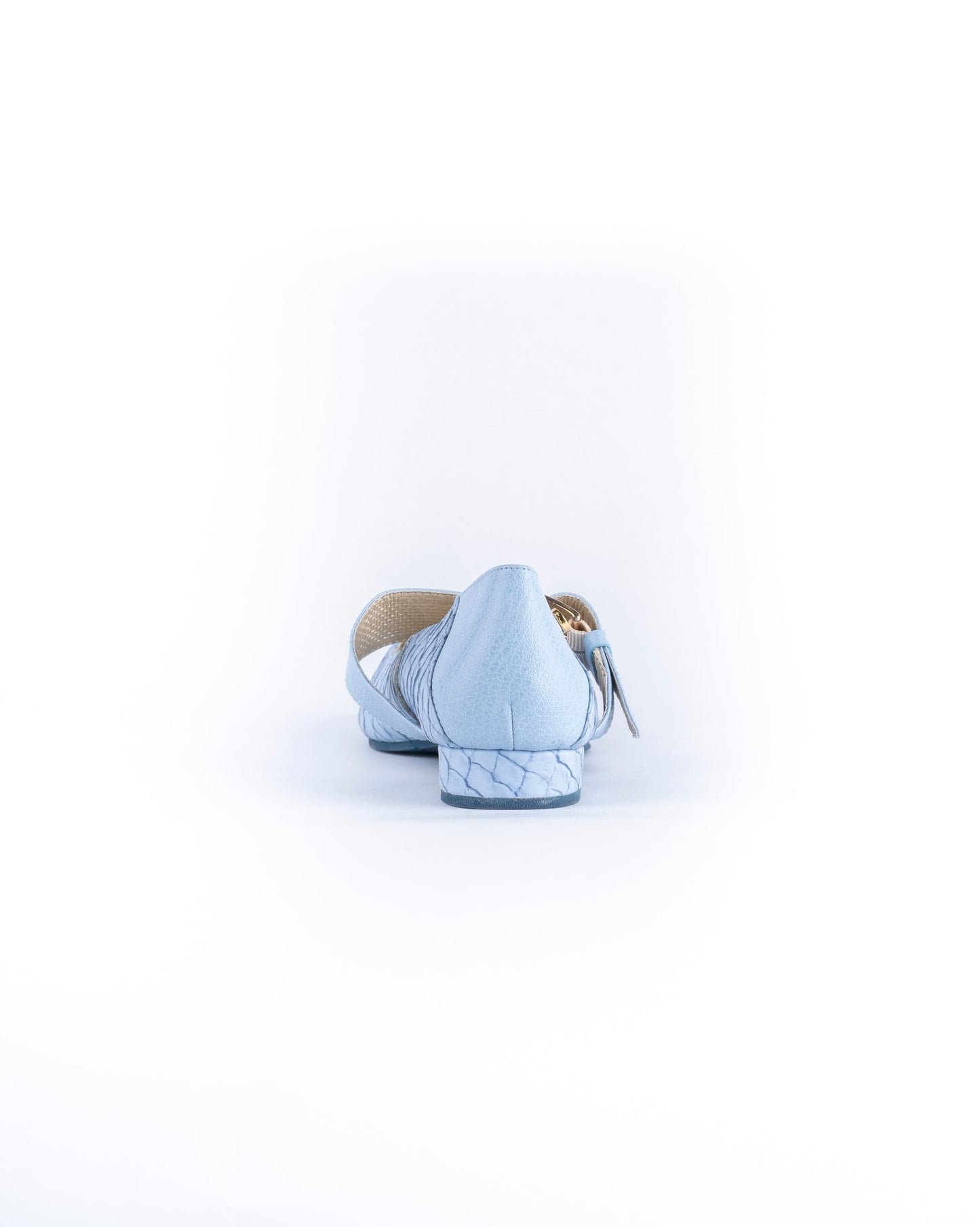 Baleta Alba Azul - Khala Design | Bolsos y zapatos en cuero para mujer