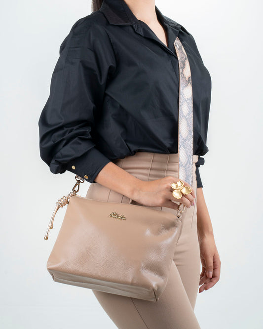 Bolso Taupe Urban Gold