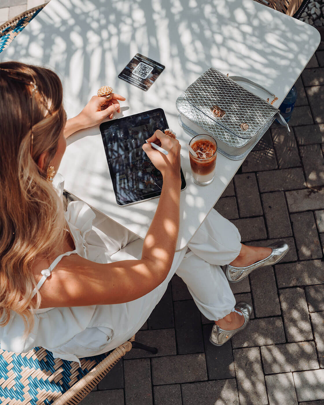 Baleta Celene Plateada