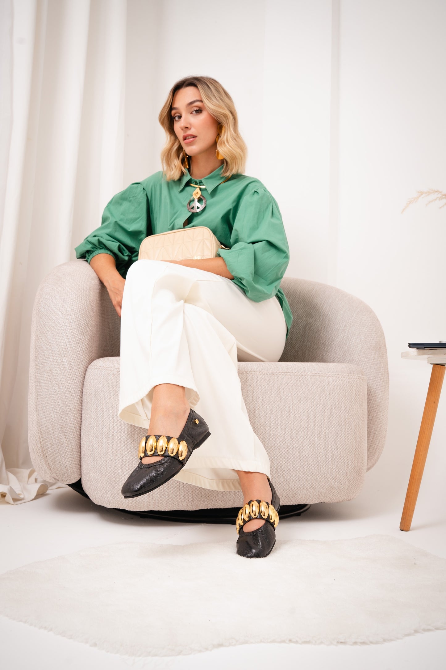 Baleta Clarice Negro