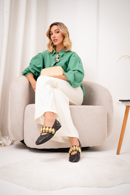 Baleta Clarice Negro