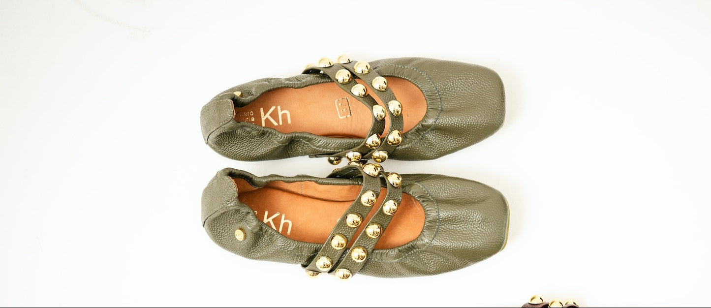 Baleta Aurelia Verde
