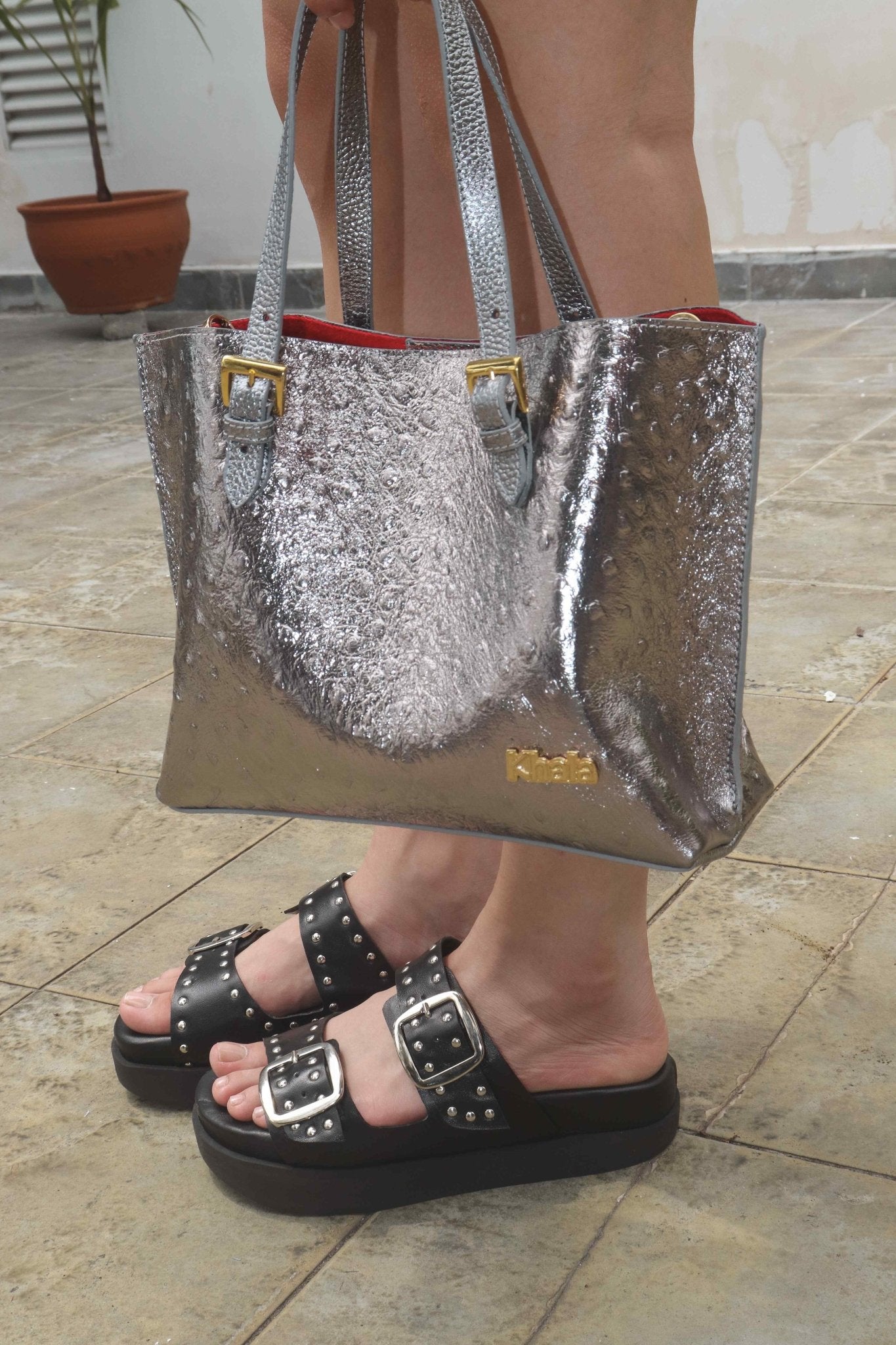Sandalia Adara - Khala Design | Bolsos y zapatos en cuero para mujer