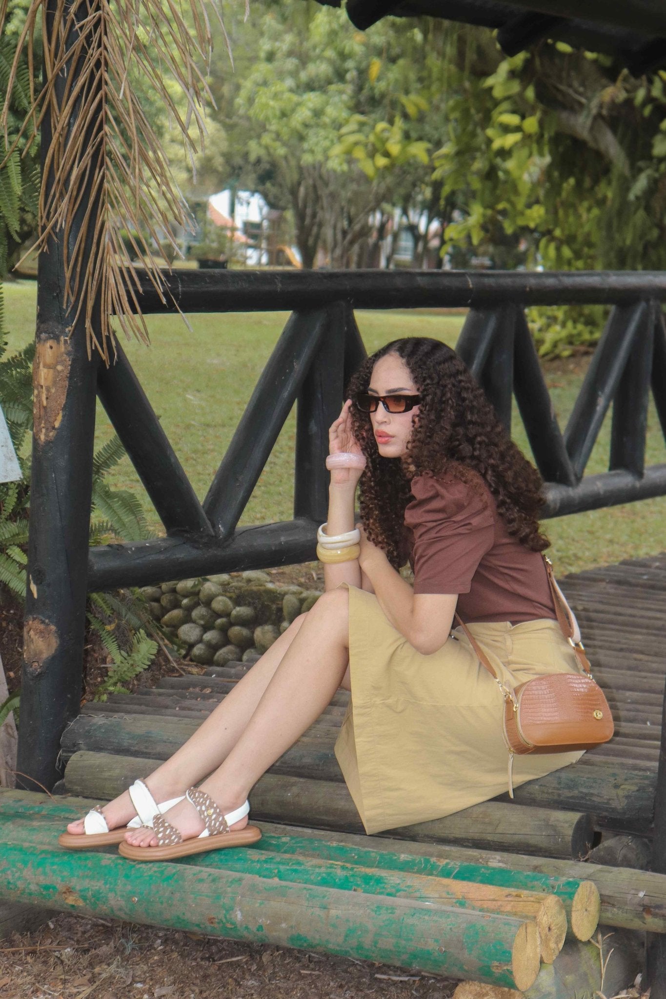 Sandalia Valeria - Khala Design | Bolsos y zapatos en cuero para mujer