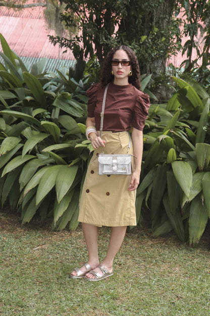 Sandalia Selene Bronce
