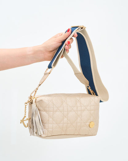 CARTERA  LITA DORADA