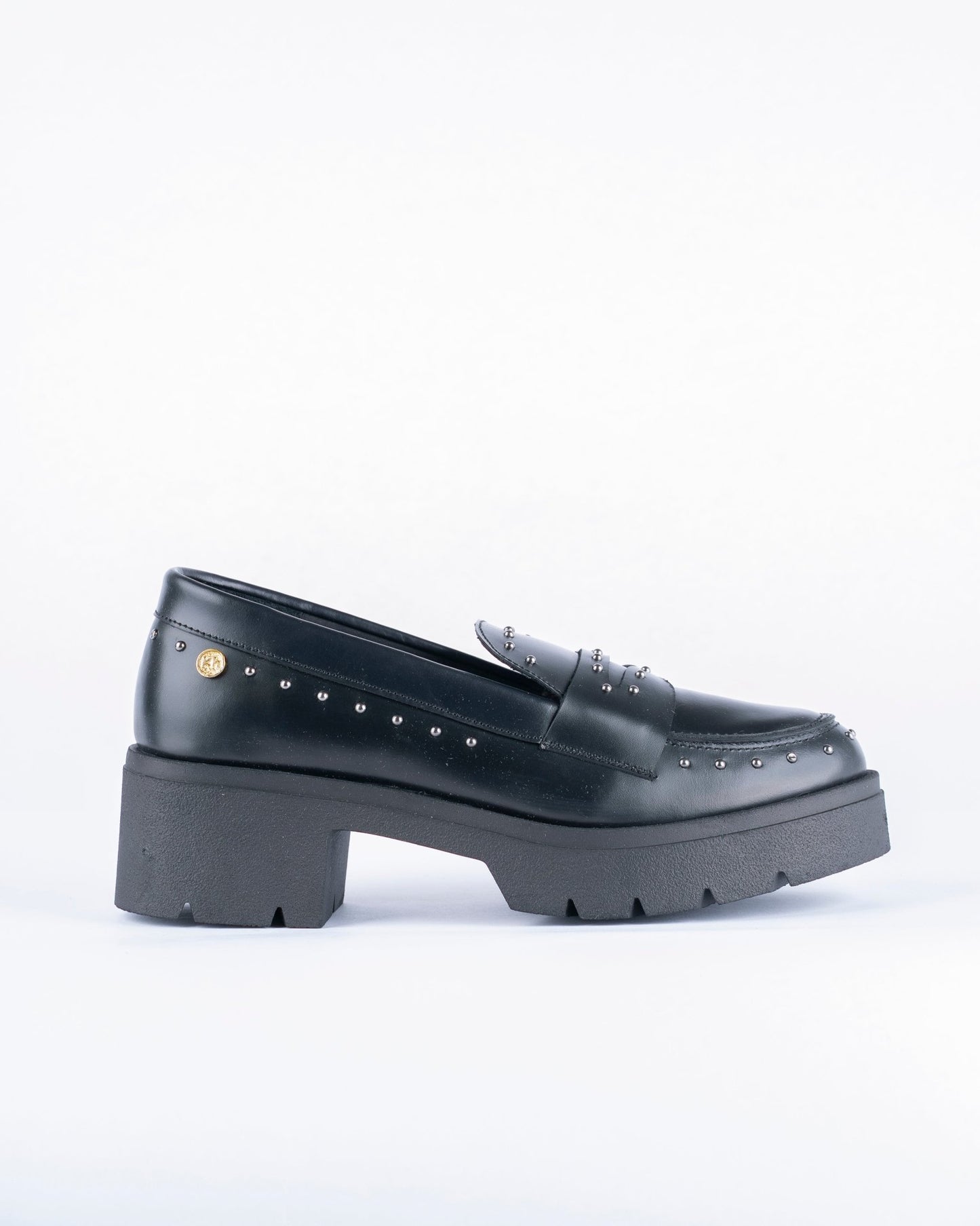 Oxford Noir Elegance - Khala Design | Bolsos y zapatos en cuero para mujer