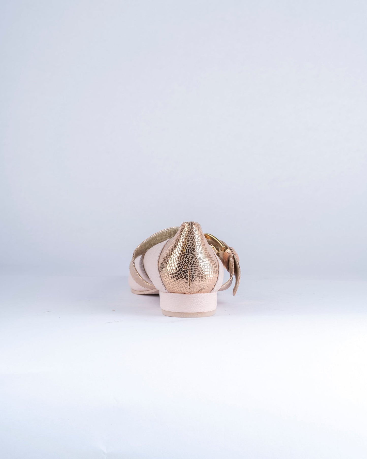Baleta Liria Nude - Khala Design | Bolsos y zapatos en cuero para mujer
